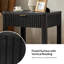 Table de bout cannelée en grain de chêne l 23,75 po Fogarty-389662858