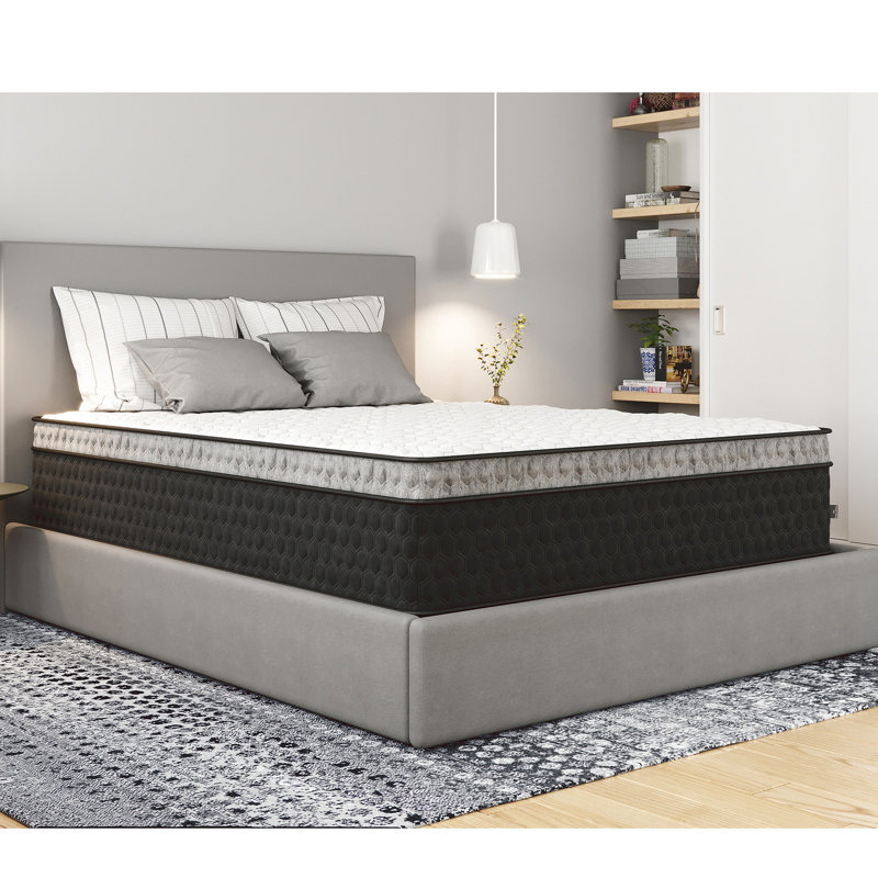 Matelas blanc 14 po, Lit simple