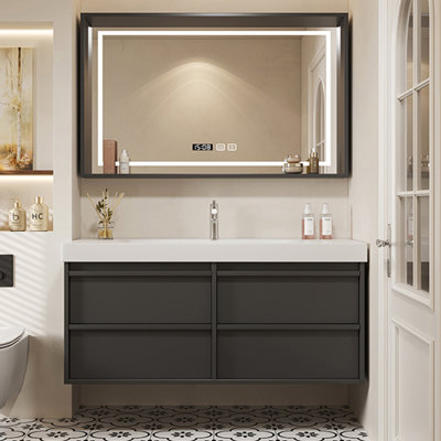 Stylish simple bathroom cabinet