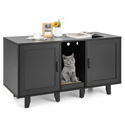 Aaliyah Enclosed Litter Box Enclosure