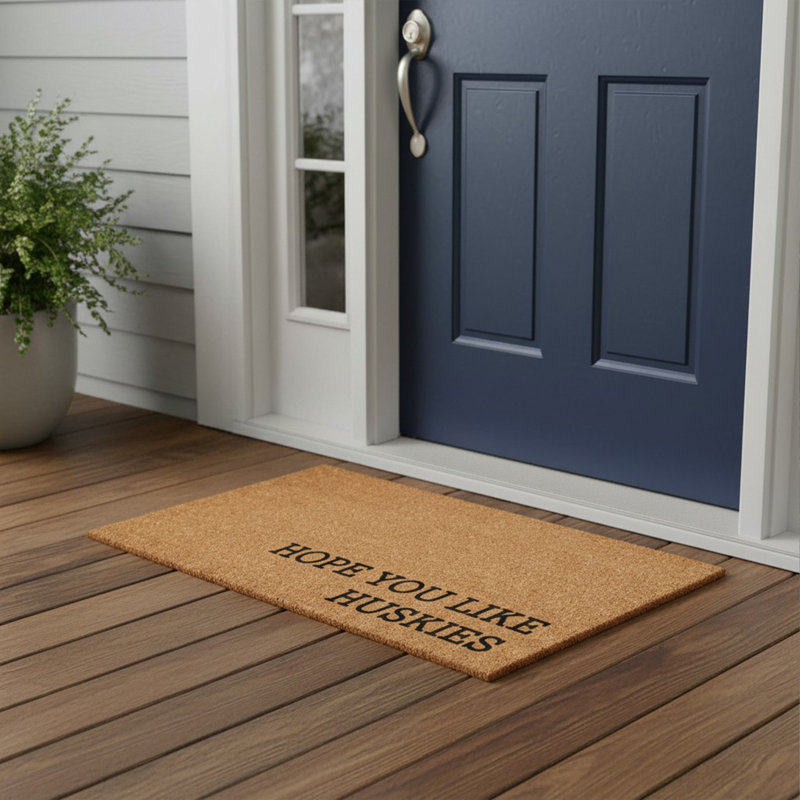 Hope You Like Huskies Doormat, 24"x36", Huskies, 24" x 36"
