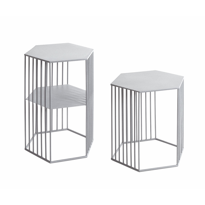 set of 2 end tables