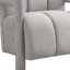 Ensemble de 2 fauteuils avec accoudoirs en forme de L et tissu en polyester Modern Minimalist Leisure-113609417-121518353