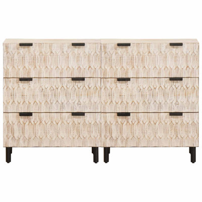 Solid Wood Rectangle Accent Chest