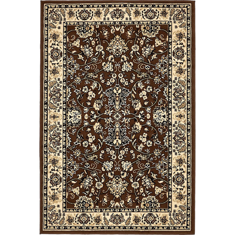 Tapis brun Zayandeh, Rectangle 5 pi x 8 pi