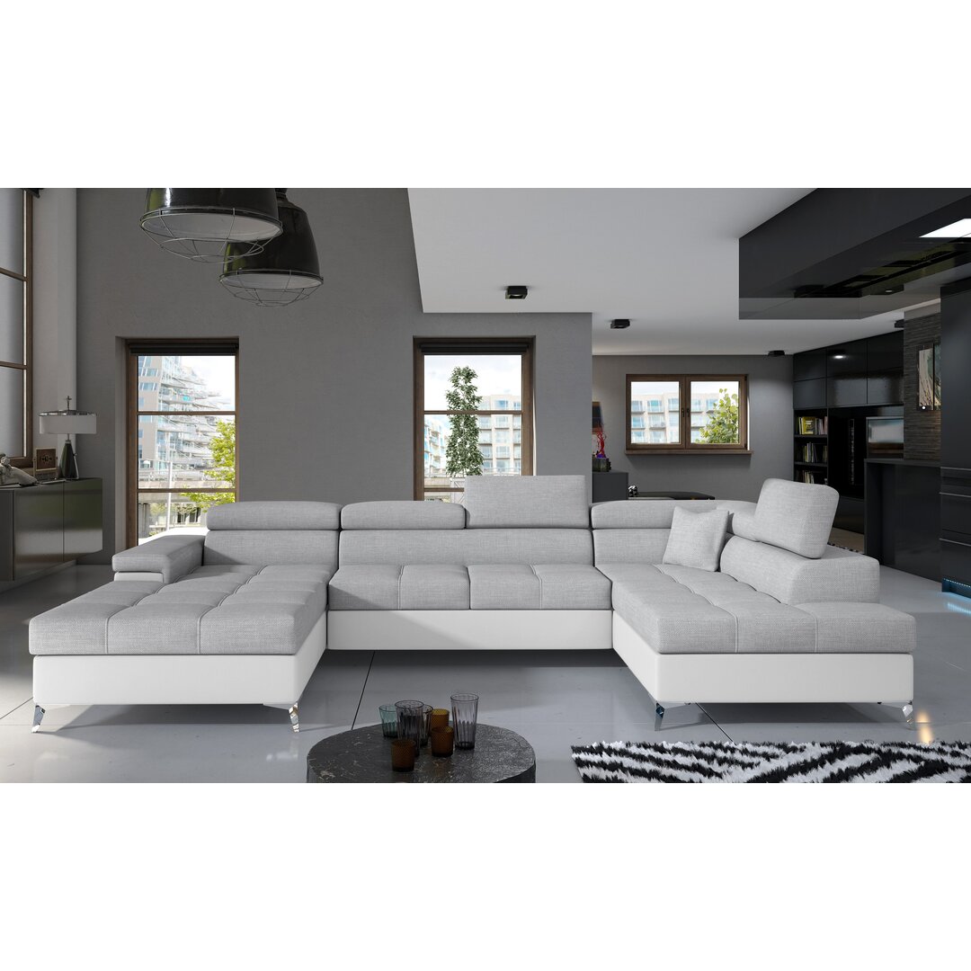 Ecksofa Geraci mit Bettfunktion