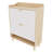 31.5 Inch Nordic Style Shoe Storage Cabinet with 2 Flip Drawers
