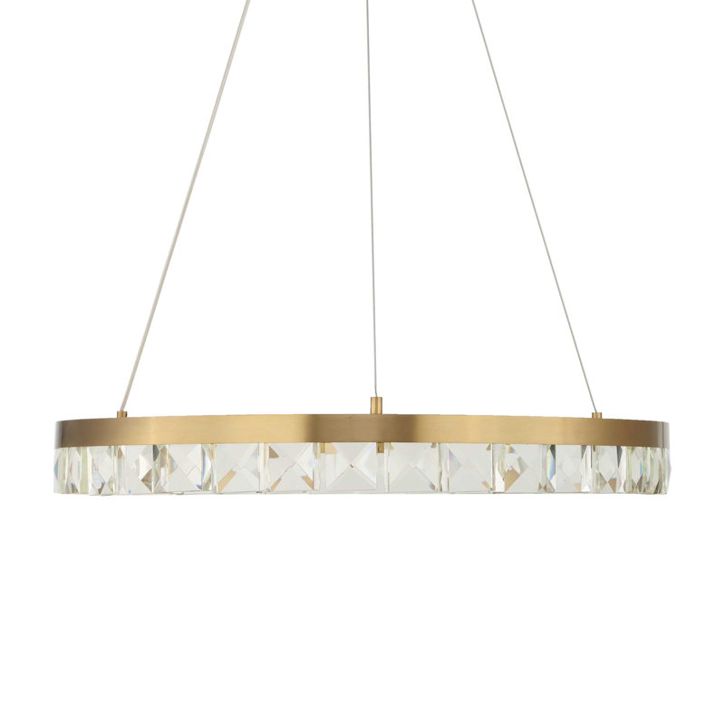 Uttermost Segovia Round Crystal LED Chandelier