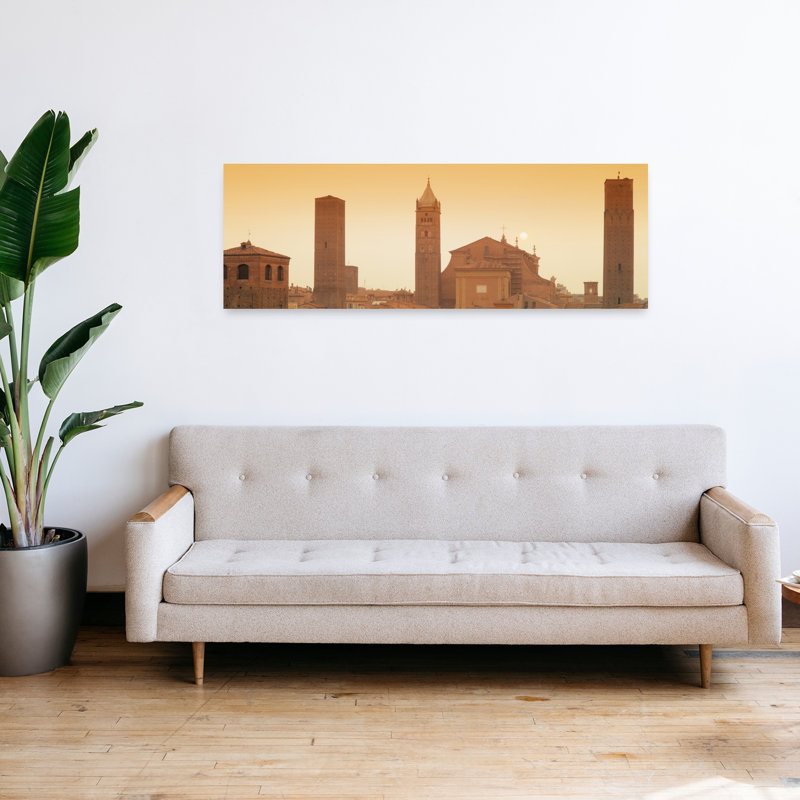 Art mural urbain contemporain de l'architecture contemporaine, H 48 po x l 16 po