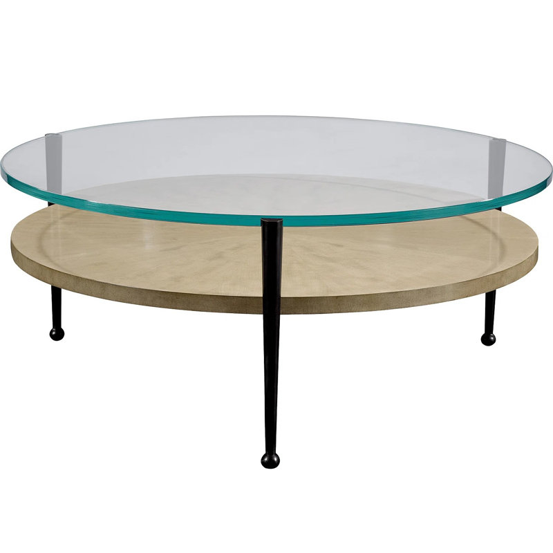 Hable® Glass Cocktail Table