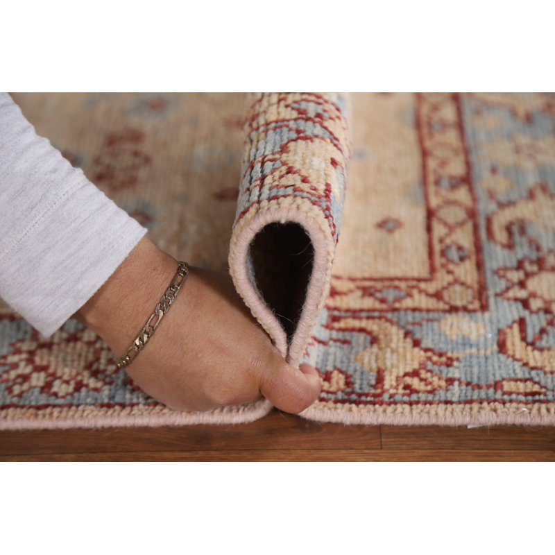 Tapis décoratif teint à la main Oushak 2x3