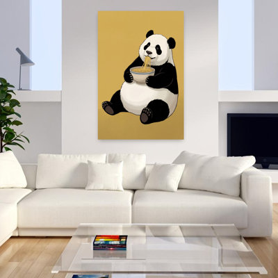 Art mural forêt de panda