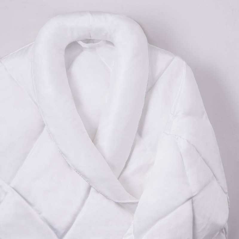 Hailes Sateen Mid-Calf Bathrobe, L