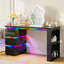MDF Computer Desk with Built-In Electrical Outlet-497719378