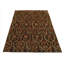Tapis brun Oushak Kalaty en laine noué à la main 8 x 9 pi 9 po