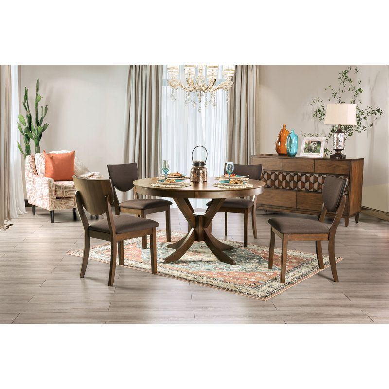 Geles 4 - Person Pedestal Dining Set