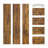 Mcneil 3-Cubby Manufactured Wood Wall Shelf-1776795214