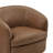 Marcy Geniue Leather Swivel Barrel Chair-1334272691