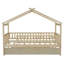 Lit en bois avec lit gigogne simple-171366145-171366147