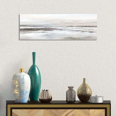 Foggy Beach- Gallery-Wrapped Canvas Giclée