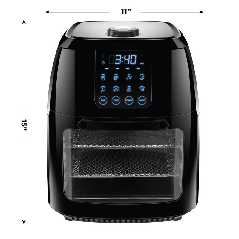 Chefman 5.96 Liter Healthy Digital Air Fryer