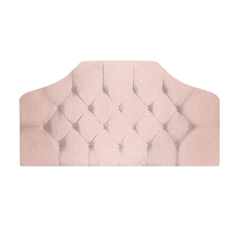 Upholstered Headboard, Faux Leather, Single (3'), Black