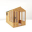 Mercia 10x6 Premium Woodsman Wooden Apex Styrene Greenhouse Combi Shed 10 x 6-109473715