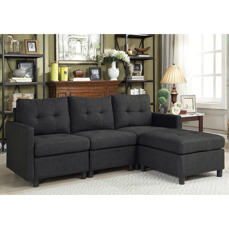 Renetha Upholstered L-Shaped Sectional