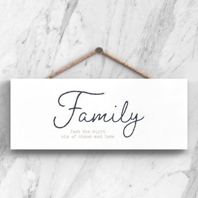 Vivid Squid Wholesale Family Just The Right Mix - No Frame Print on Wood