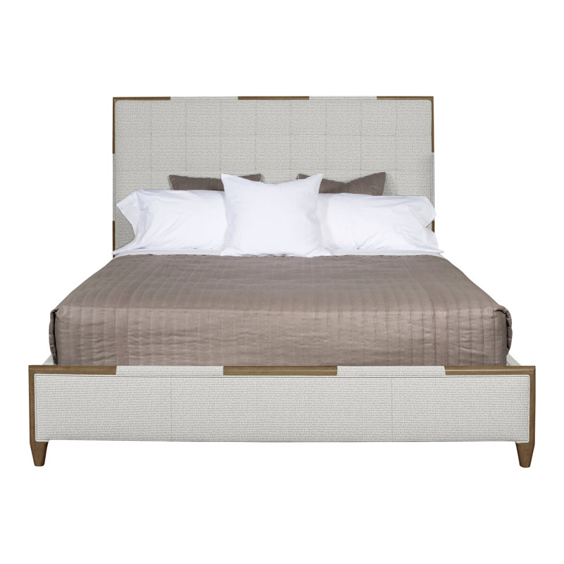 Thom Filicia Home Chatfield King Bed, Hampton, Callaloo Cotton