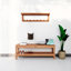 Portemanteau mural en teck-1567653583