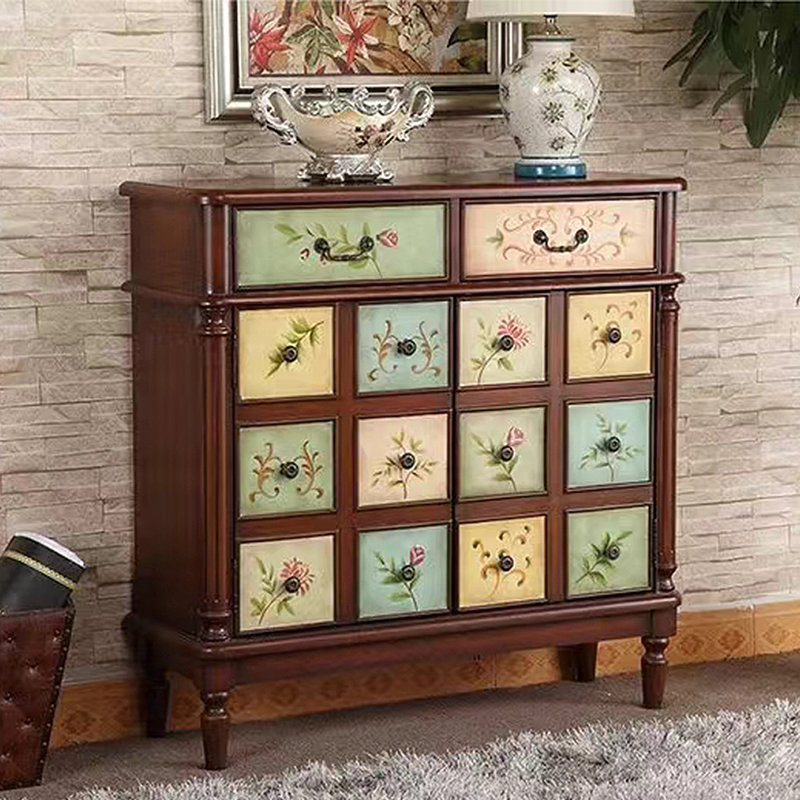 Armoire de rangement pour chaussures American Vintage