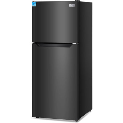 BLACK+DECKER 12.1 Cu. Ft. Top Mount Refrigerator with Freezer, 2 Door Refrigerator with Top Freezer and Adjustable Temperature Control, For Homes and on Fridge.com