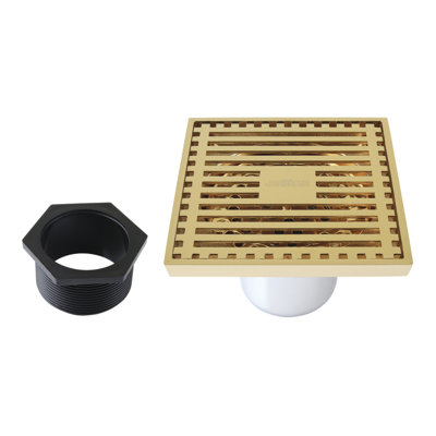 Drain de douche grille de cours d'eau