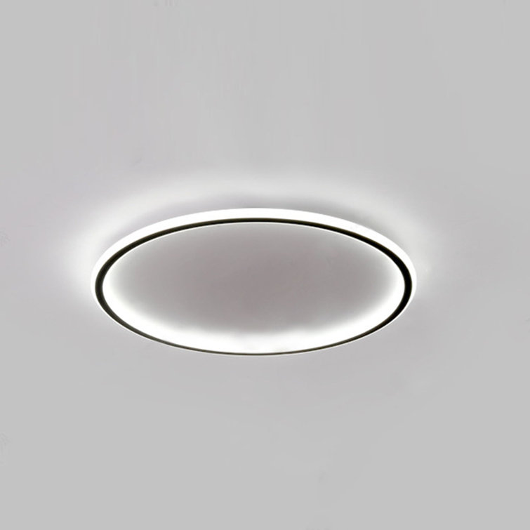 Folko 1-Light 20" LED Flush Mount Ceiling Light with Remote Control