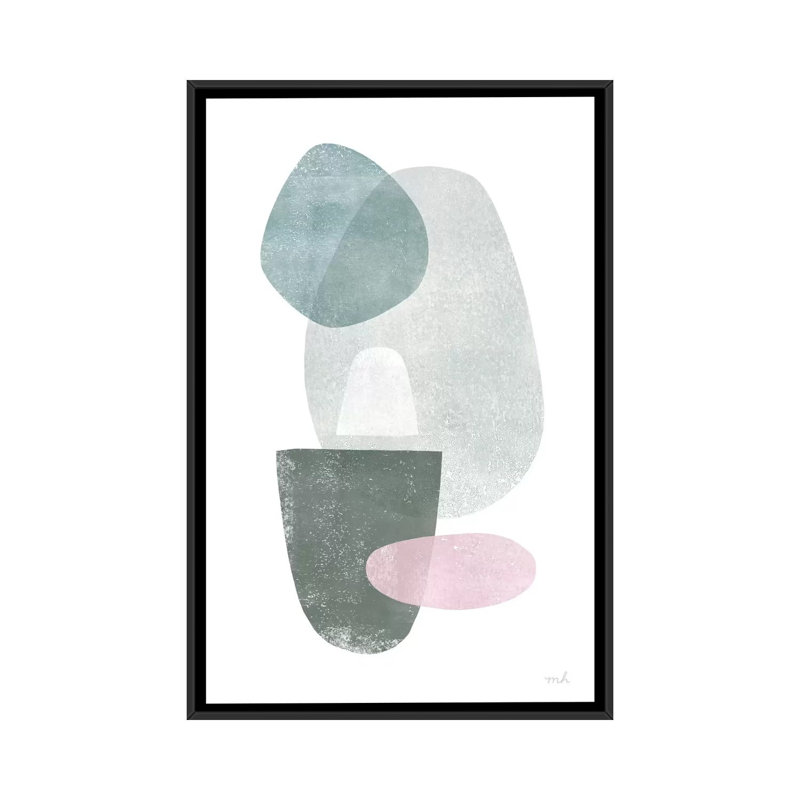 « rêve i », reproduction d’impression sur toile tendue, H 26 po x l 18 po x P 1,5 po, Toile avec cadre noir, Pas de tapis