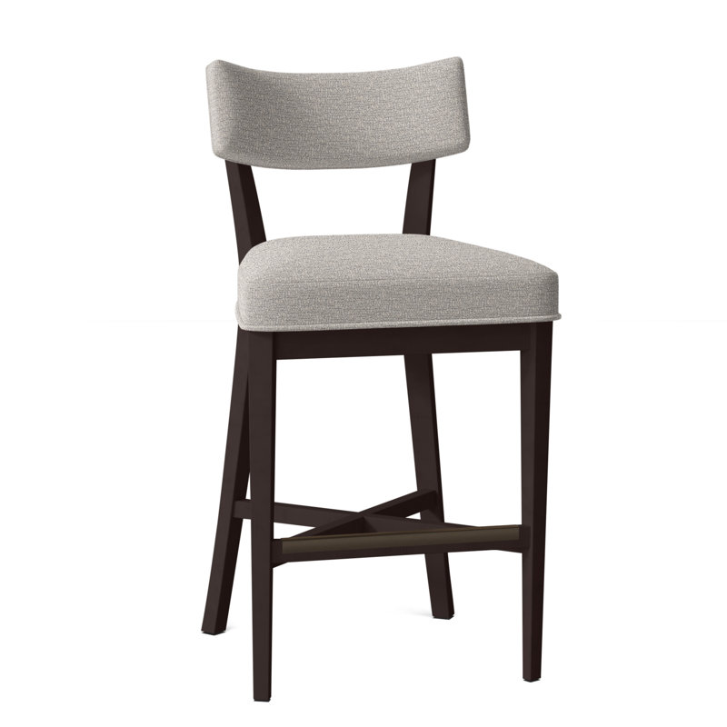 Tabouret de bar 29,5 po Juliet, Espresso, Perigold poivre blanc, Tabouret de comptoir (siège d'une hauteur de 25,5