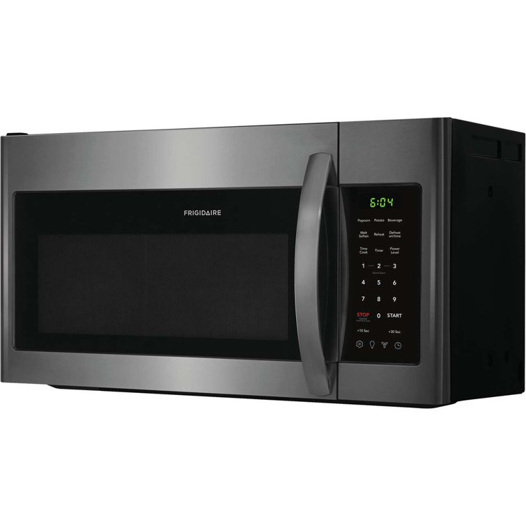 Frigidaire 1.4 cu. ft. Countertop Microwave Oven Black Stainless Steel 