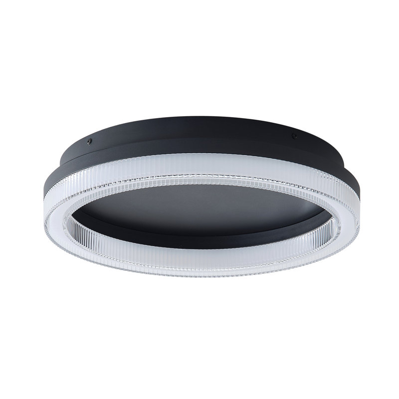 1-Black white dimmable LED ceiling light