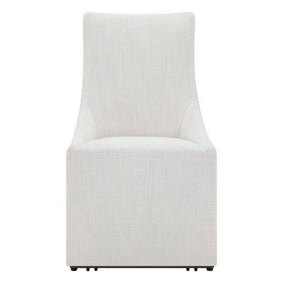 Gatlinburg 22.05''W  Upholstered Dining Chair with Caster Wheels