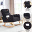 Roki Anacely de 28 po de largeur avec bois massif et repose-pieds-507368456