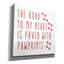  «Road Heart» par Erin Clark, art mural sur toile, 26 po x 26 po-949535103