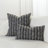 Intertwine Ebony Indoor & Outdoor Woven Accent Pillow