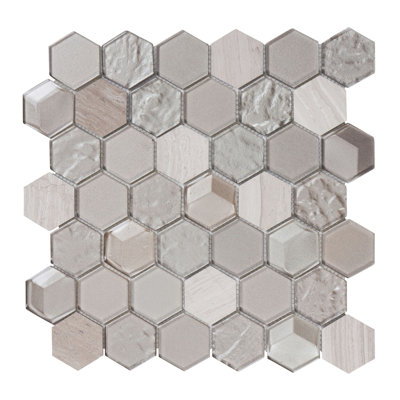 Emperador Marble Mosaic Sheet Tile