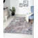 Washable Savana grey/blue/brown Mix Rug