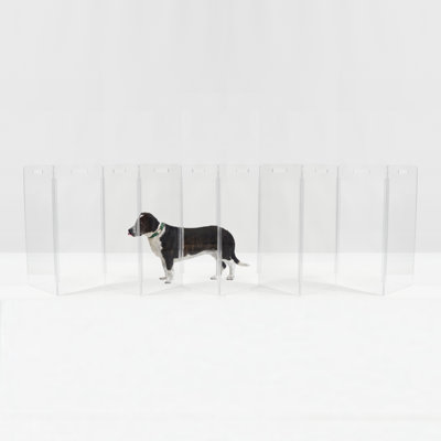 Barrière haute pour animaux Zig Zag