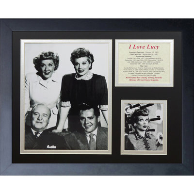 I Love Lucy Group Framed Memorabilia