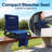 2-pack Ultra-compact Folding Lightweight Stadium Seats With Back Support-288005437