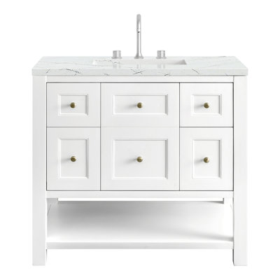 Breckenridge 36'' Single Bathroom Vanity with Top