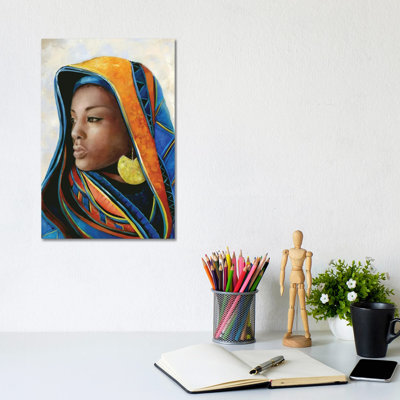 Soulful Beauty II by Donna Brooks - Wrapped Canvas Print